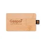 CREDITCARD PLUS 16GB USB u kućištu od bambusa