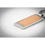 MATIKOS Zinc alloy and wood key ring