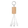 CLAUER 3 u 1 kabel od bambusa