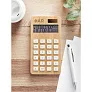 CALCUBIM 12 digit calculator w/ bamboo