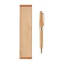 ETNA Bamboo twist ball pen in box