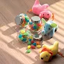 BEANDY Glass jar with jelly beans