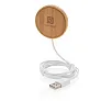  10W bamboo magnetic wireless charger - XD Collection