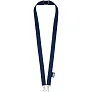 Adam recycled PET lanyard with two hooks - Bullet