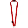 Adam recycled PET lanyard with two hooks - Bullet