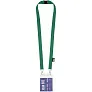 Adam recycled PET lanyard with two hooks - Bullet