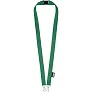 Adam recycled PET lanyard with two hooks - Bullet