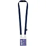 Adam recycled PET lanyard with two hooks - Bullet