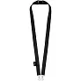 Adam recycled PET lanyard with two hooks - Bullet