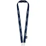 Adam recycled PET lanyard with two hooks - Bullet