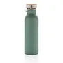  Modern stainless steel bottle with bamboo lid - XD Collection