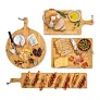  Ukiyo bamboo round serving board - Ukiyo