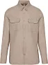  MEN'S LONG-SLEEVED SAFARI SHIRT - 120 g/m² - Kariban