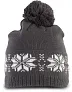  FAIR ISLE KNIT BEANIE - K-UP