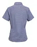  WOMEN'S SHORT SLEEVE GINGHAM MICROCHECK SHIRT - Premier