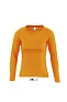  SOL'S MAJESTIC - WOMEN'S ROUND COLLAR LONG SLEEVE T-SHIRT - SOL'S