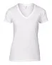  WOMEN'S LIGHTWEIGHT V-NECK TEE - Anvil