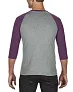  ADULT TRI-BLEND ¾ SLEEVE RAGLAN TEE - Anvil