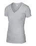  WOMEN'S LIGHTWEIGHT V-NECK TEE - Anvil