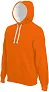  MEN'S CONTRAST HOODED SWEATSHIRT - Kariban