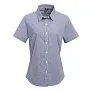  WOMEN'S SHORT SLEEVE GINGHAM MICROCHECK SHIRT - Premier