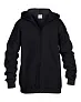  HEAVY BLEND™ YOUTH FULL ZIP HOODED SWEATSHIRT - Gildan
