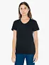  WOMEN'S POLY-COTTON SHORT SLEEVE T-SHIRT - American Apparel