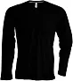  MEN'S LONG-SLEEVED V-NECK T-SHIRT - Kariban