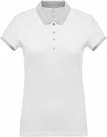 Ženska dvobojna polo majica kratkih rukava, 180 g/m2 - Kariban