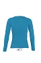  SOL'S MAJESTIC - WOMEN'S ROUND COLLAR LONG SLEEVE T-SHIRT - SOL'S