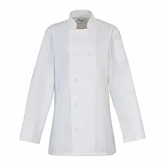 LADIES’ LONG SLEEVE CHEF’S JACKET - Premier