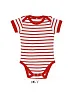 SOL'S MILES BABY STRIPED BODYSUIT - SOL'S