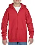  HEAVY BLEND™ YOUTH FULL ZIP HOODED SWEATSHIRT - Gildan