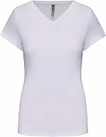 LADIES' SHORT-SLEEVED V-NECK T-SHIRT - 160 g/m² - Kariban