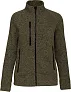  LADIES' FULL ZIP HEATHER JACKET - Kariban