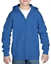  HEAVY BLEND™ YOUTH FULL ZIP HOODED SWEATSHIRT - Gildan