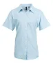  WOMEN'S SHORT SLEEVE SIGNATURE OXFORD BLOUSE - Premier