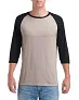  ADULT TRI-BLEND ¾ SLEEVE RAGLAN TEE - Anvil