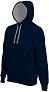  MEN'S CONTRAST HOODED SWEATSHIRT - Kariban