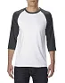  ADULT TRI-BLEND ¾ SLEEVE RAGLAN TEE - Anvil