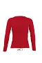  SOL'S MAJESTIC - WOMEN'S ROUND COLLAR LONG SLEEVE T-SHIRT - SOL'S