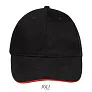 SOL'S BUFFALO SIX PANEL CAP - SOL'S