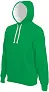  MEN'S CONTRAST HOODED SWEATSHIRT - Kariban