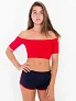  WOMEN'S INTERLOCK RUNNING SHORTS - American Apparel