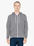  Unisex zip hoodica - American Apparel