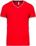  MEN'S PIQUÉ KNIT V-NECK T-SHIRT - 170 g/m² - Kariban