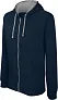  MEN'S CONTRAST HOODED FULL ZIP SWEATSHIRT - Kariban
