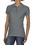  SOFTSTYLE® LADIES' DOUBLE PIQUÉ POLO - Gildan