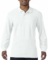 PREMIUM COTTON® ADULT LONG SLEEVE DOUBLE PIQUÉ POLO - Gildan