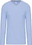  MEN'S LONG-SLEEVED V-NECK T-SHIRT - Kariban